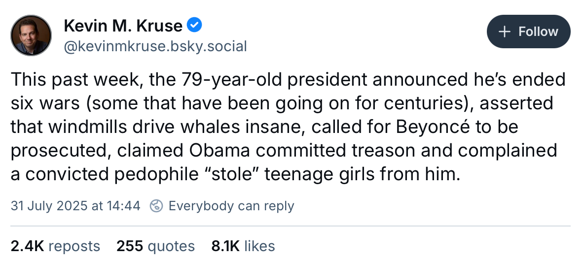 ‘dementia-addled chaos-monkey’